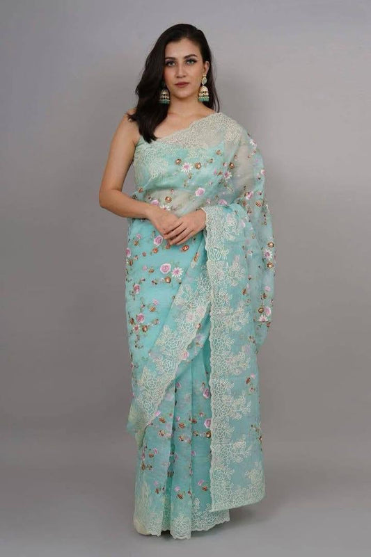 Banarasi Organza Saree