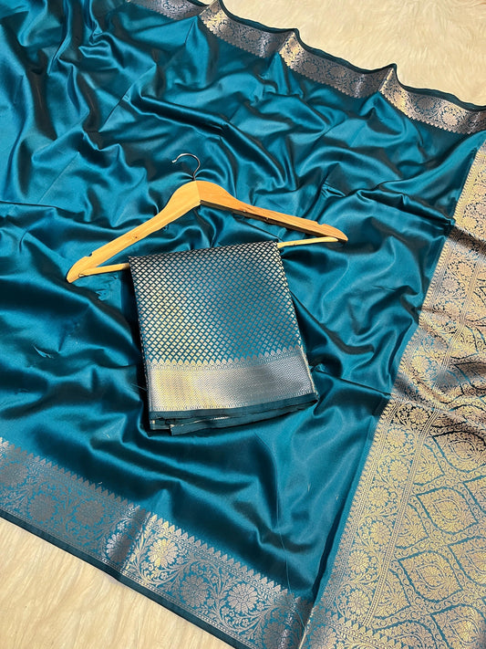 Banarasi Katan Soft Silk Saree