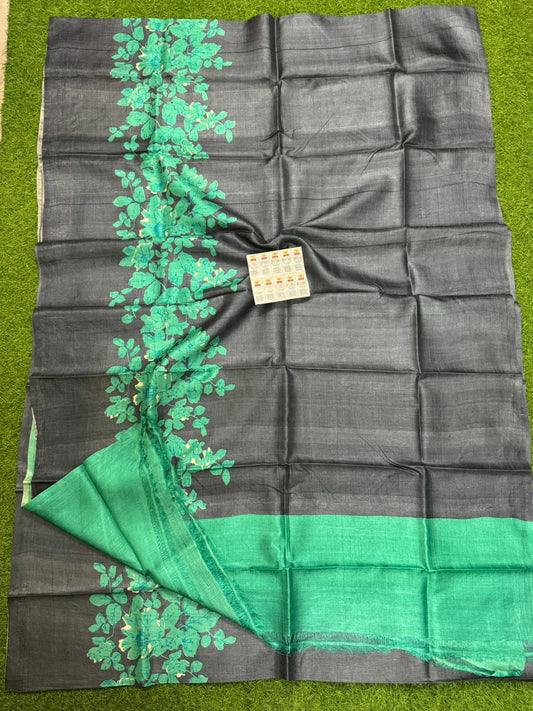 Pure Tussar Silk Saree