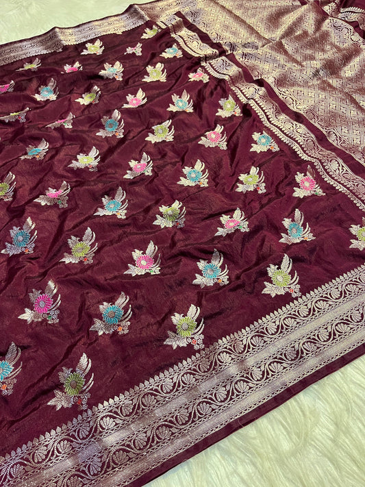 Banarasi Katan Soft Silk Saree