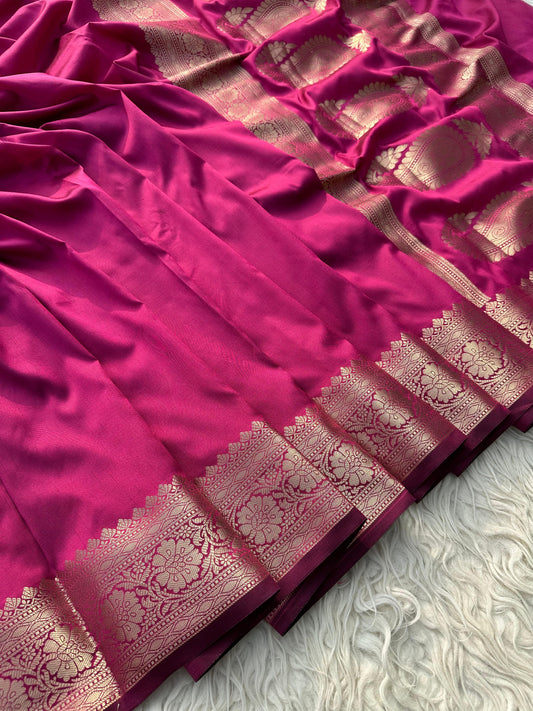 Soft Katan Silk Saree