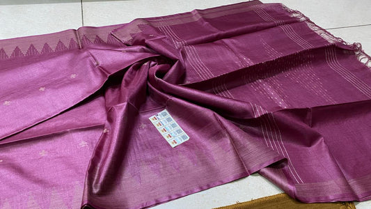 Pure Tussar Silk Saree
