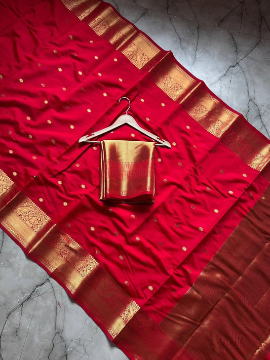 Banarasi Katan Soft Silk Saree