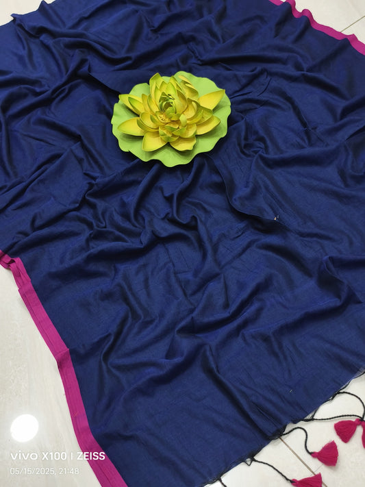 Bengal’s Famous Mulmul Cotton Saree