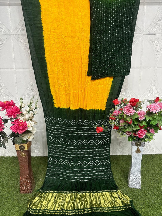 Modal Silk Bandhej Saree