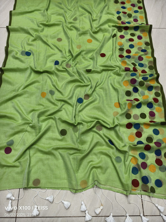 Exclusive Mulmul Cotton Saree