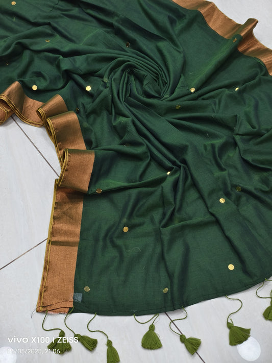 Mahapar Mulmul Cotton Saree