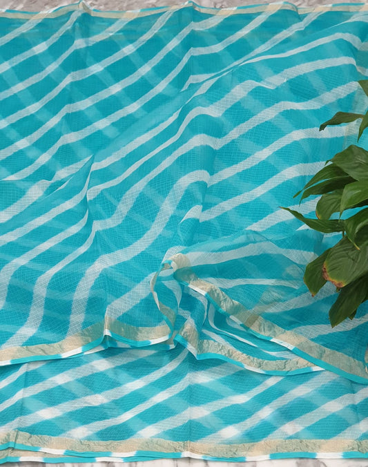 Kota Cotton Leheriya Saree
