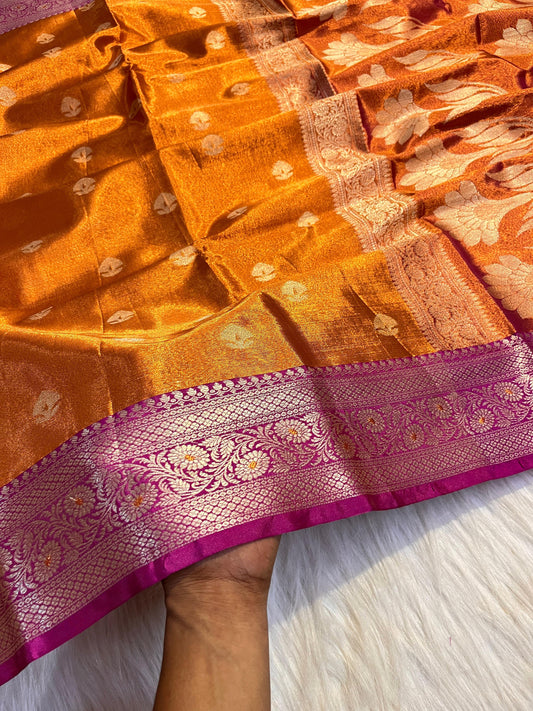 New Exclusive Tissue Silk Saree
