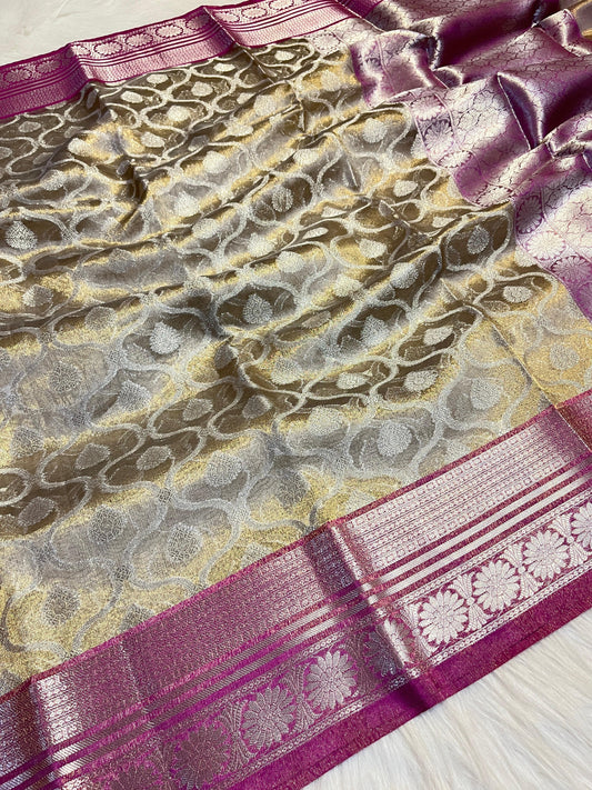 Premium Tissue Silk Saree