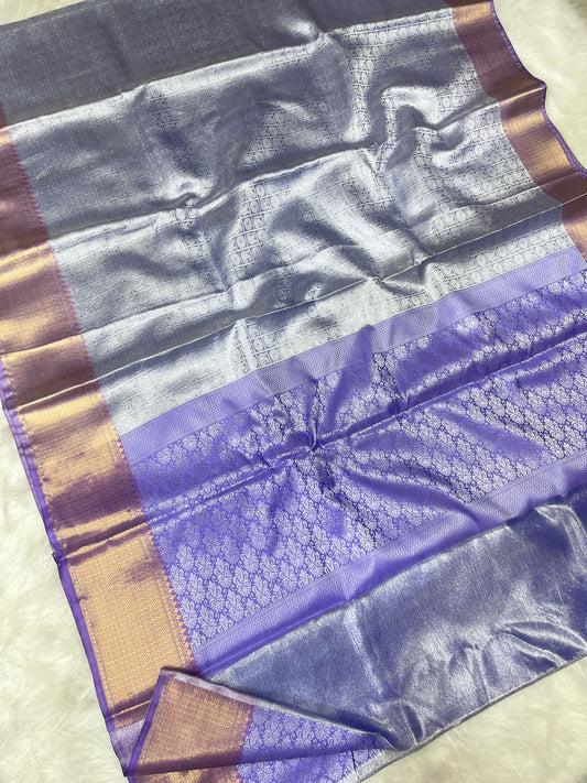 Brocade Tissue Silk Saree