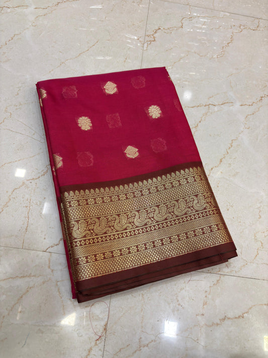 Banarasi Katan Soft Silk Saree