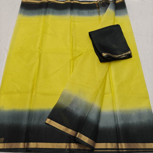 Kota Doria Pure Silk Saree