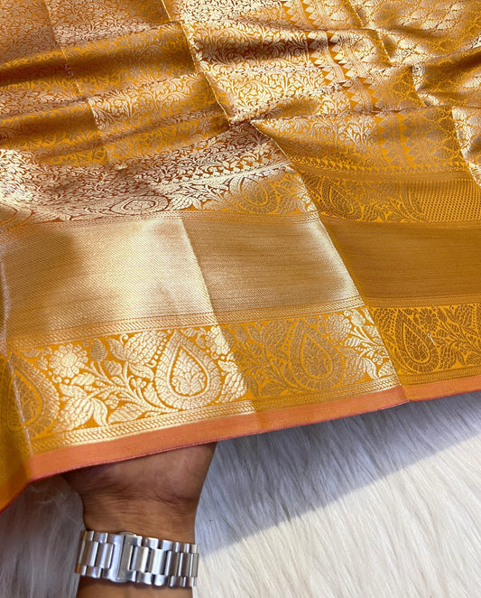 Banarasi Brocade Zari Tanchoi Saree