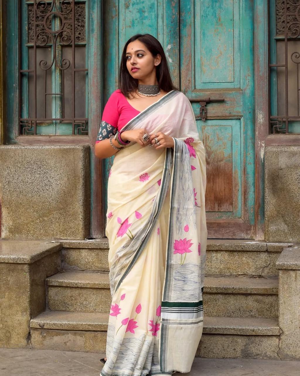 Zari Border / Zari Work