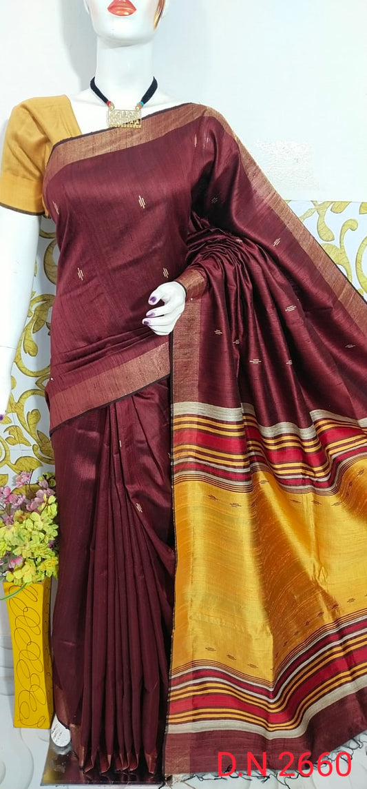 Handloom Raw Silk Saree