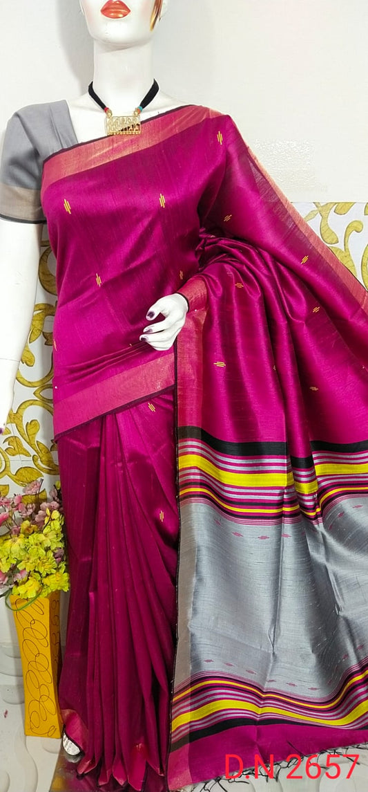 Handloom Raw Silk Saree