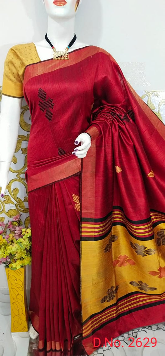 Handloom Raw Silk Saree