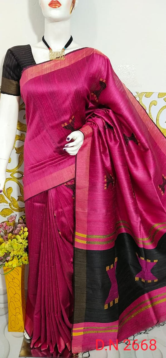 Handloom Raw Silk Saree