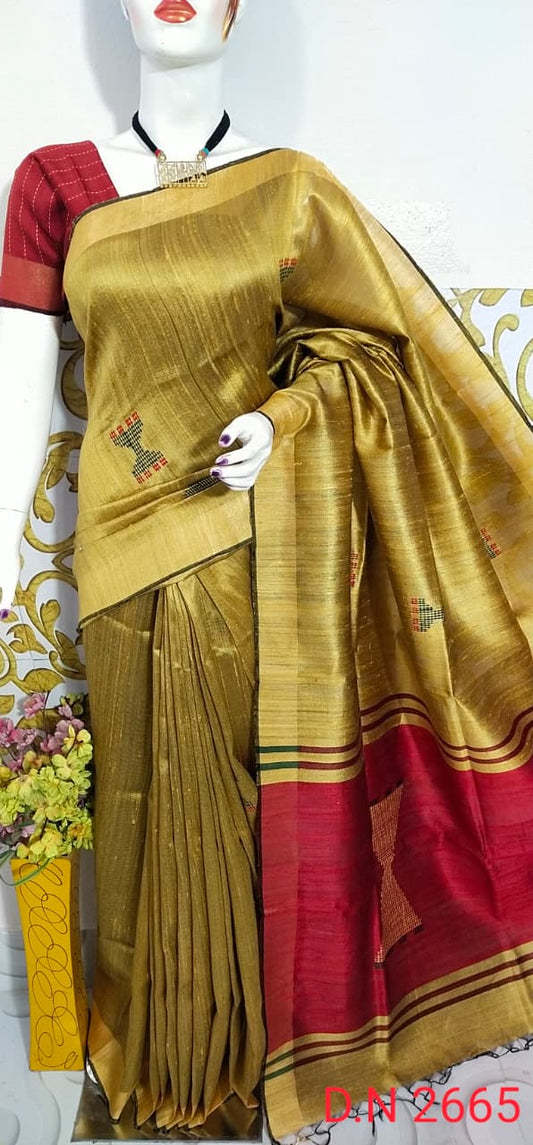 Handloom Raw Silk Saree