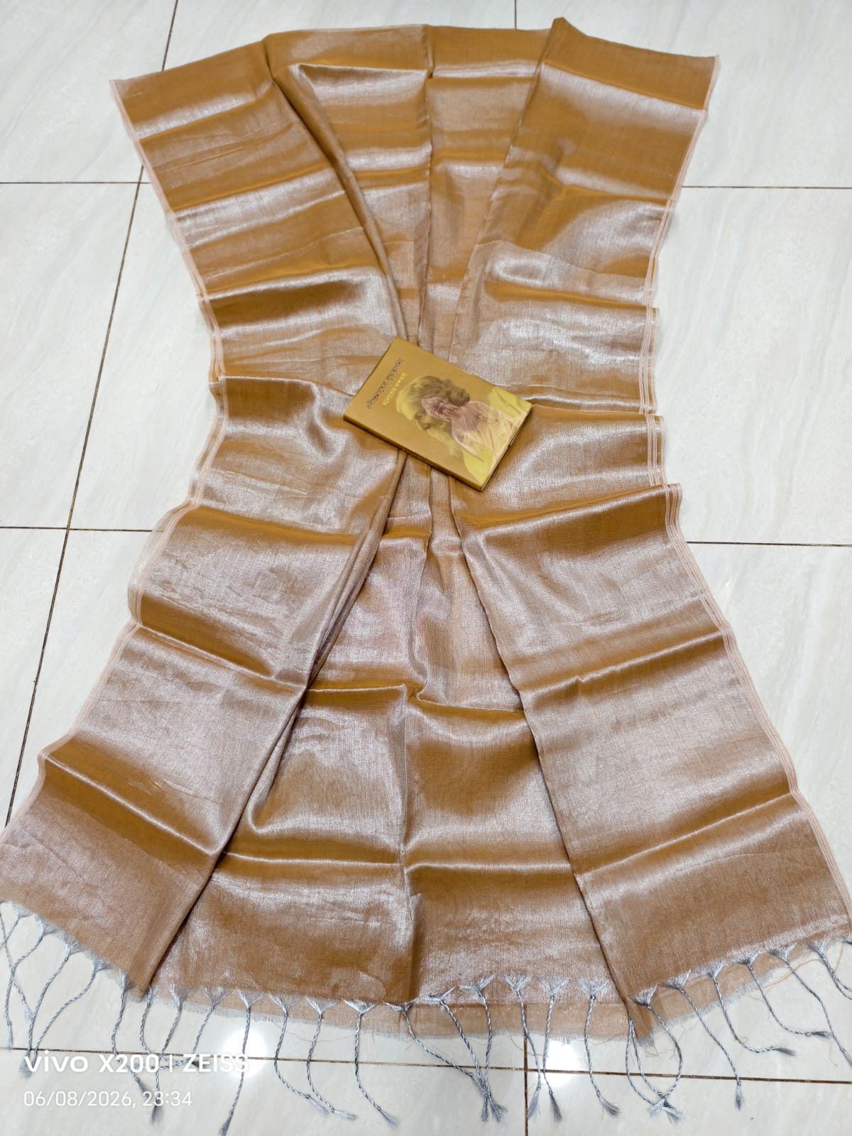Tissue Cotton Saree