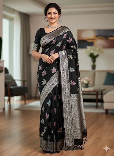 Banarasi Katan Soft Silk Saree