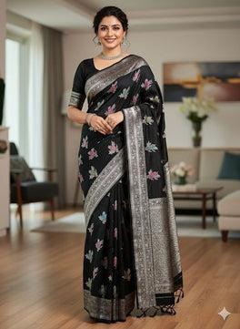 Banarasi Katan Soft Silk Saree
