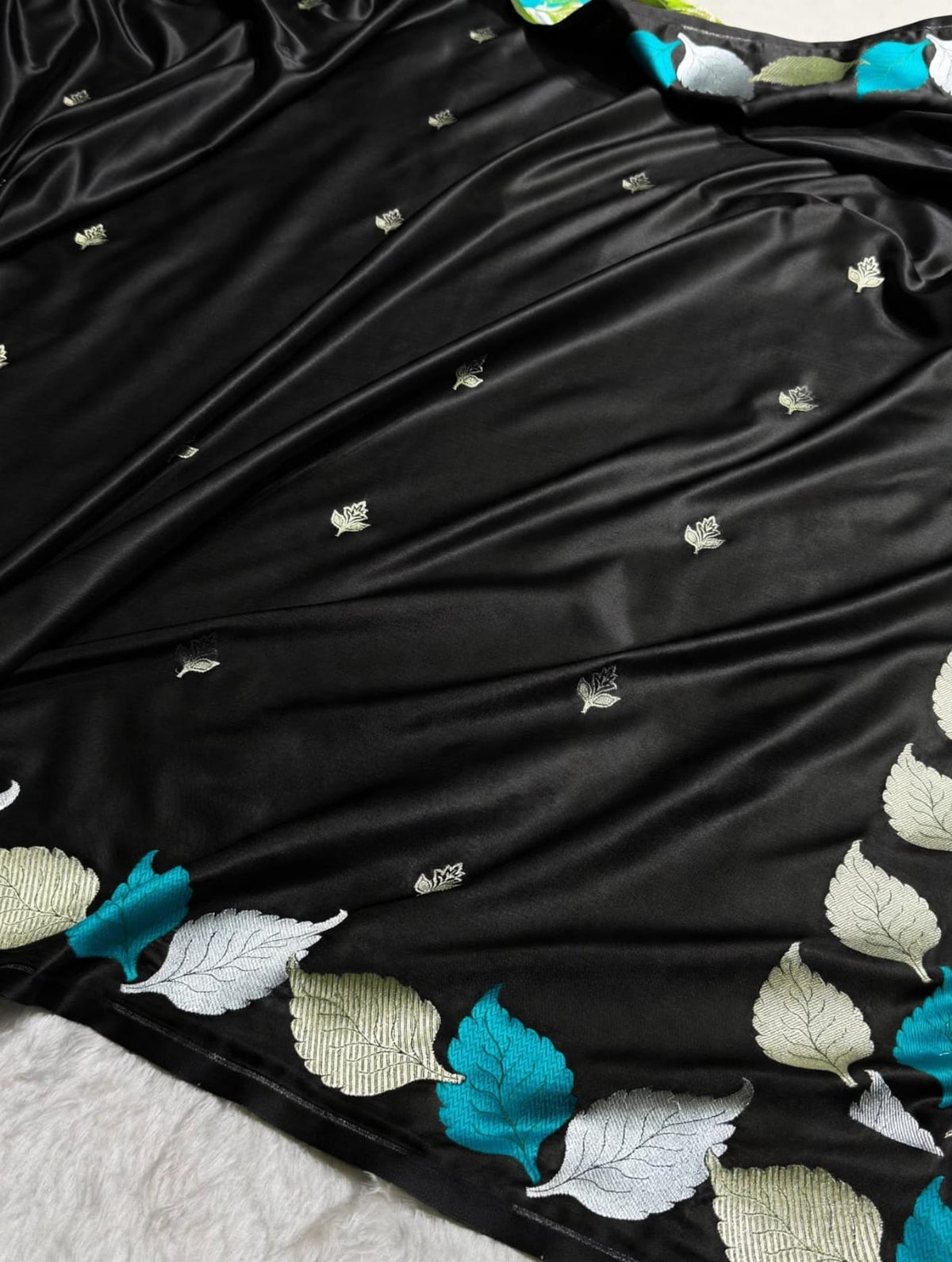 Mashru Katan Silk Saree