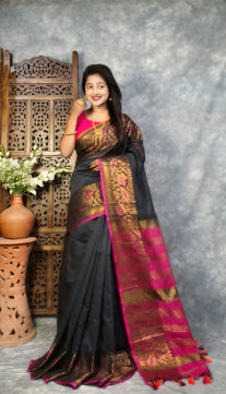 Maheshwari Cotton Silk Saree
