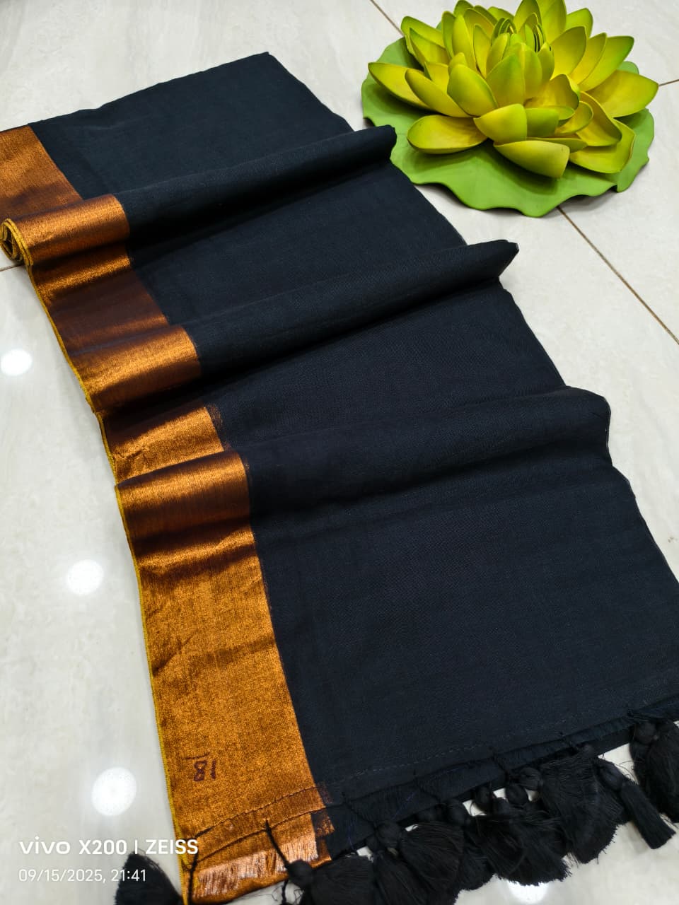 Mahapar Mulmul Cotton Saree