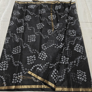 Kota Pure Silk Hand Bandhej Saree