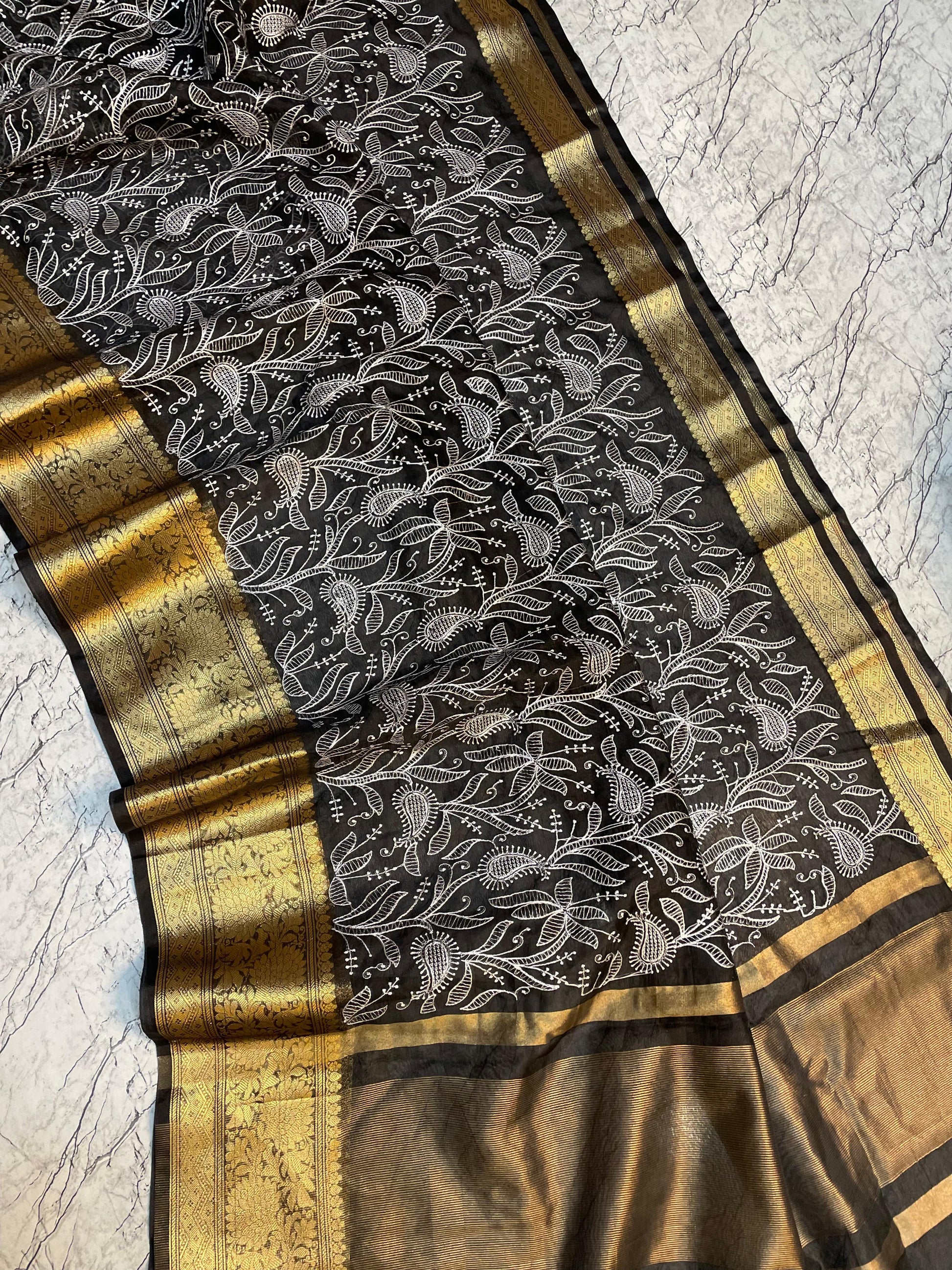 Kora Organza Saree
