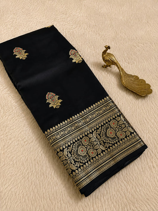 Raw Mango Premium Katan Silk Saree