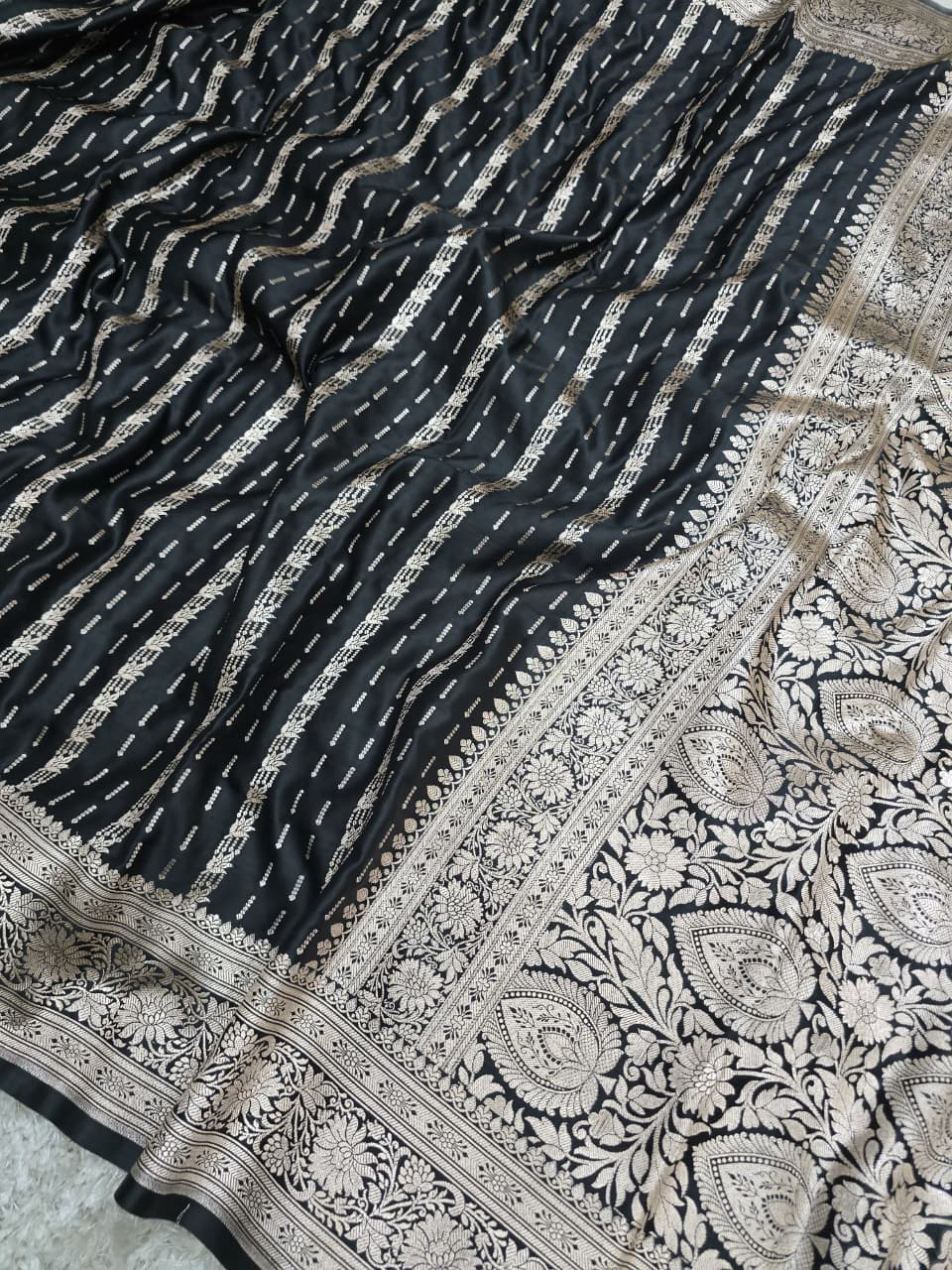 Mashru Katan Silk Saree