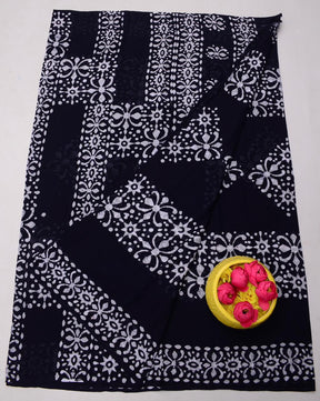 Pure Mulmul Cotton Hand Batik Saree