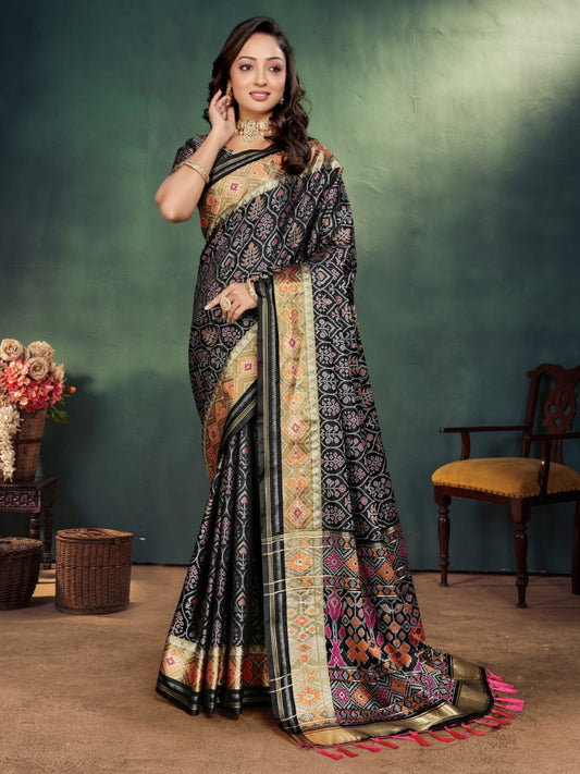 Banarasi Semi Katan Silk Saree
