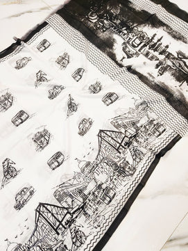Pure Cotton Hand Block Print Saree