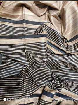 Tussar Ghicha Silk Saree