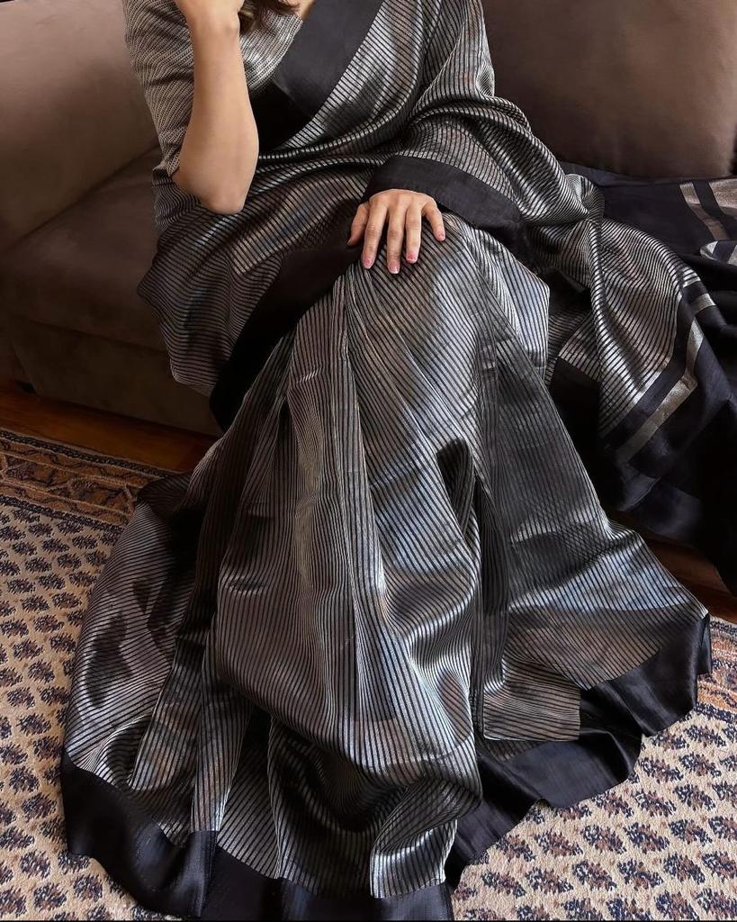 Banarasi Soft Tissue Silk Saree