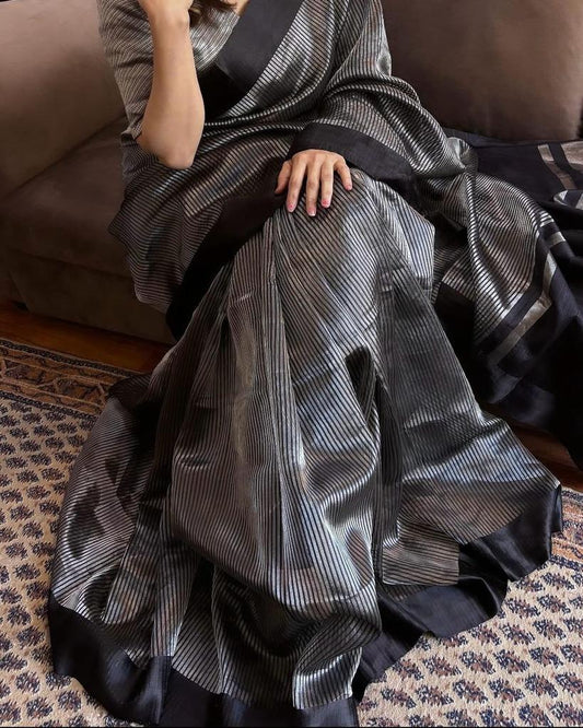 Banarasi Soft Tissue Silk Saree