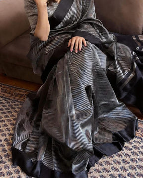 Banarasi Soft Tissue Silk Saree