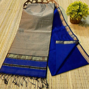 Handloom Maheshwari Soft Silk Cotton Saree