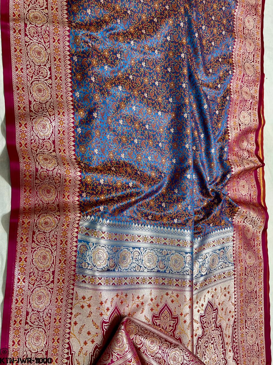 Banarasi Katan Jamawar Silk Saree
