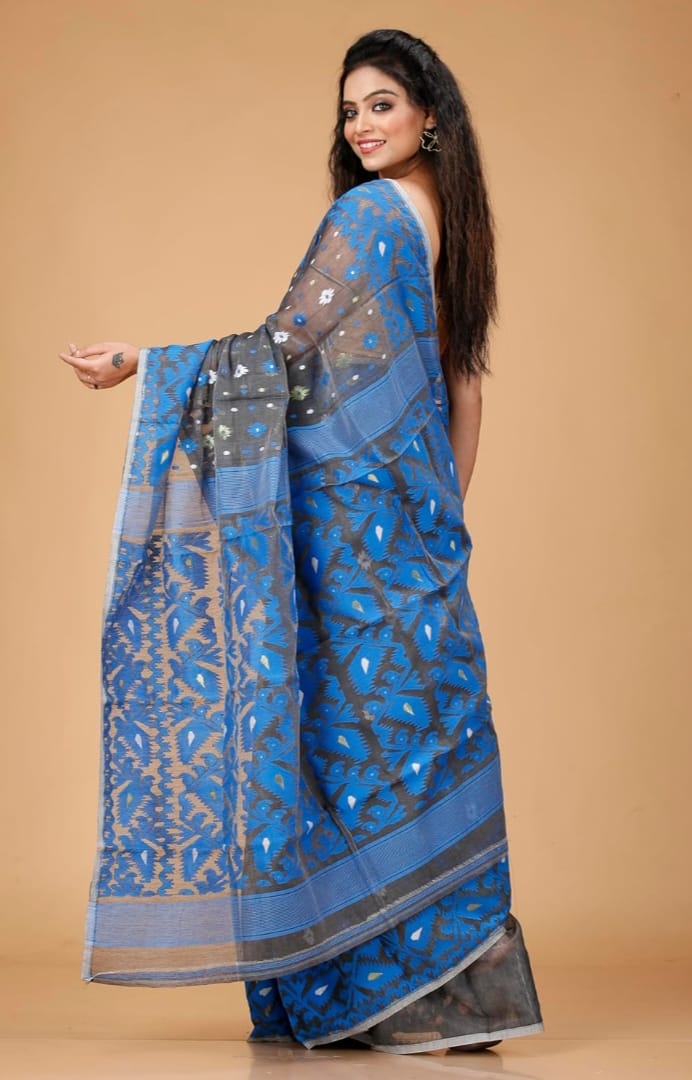 Exclusive Soft Dhakai Jamdani Saree