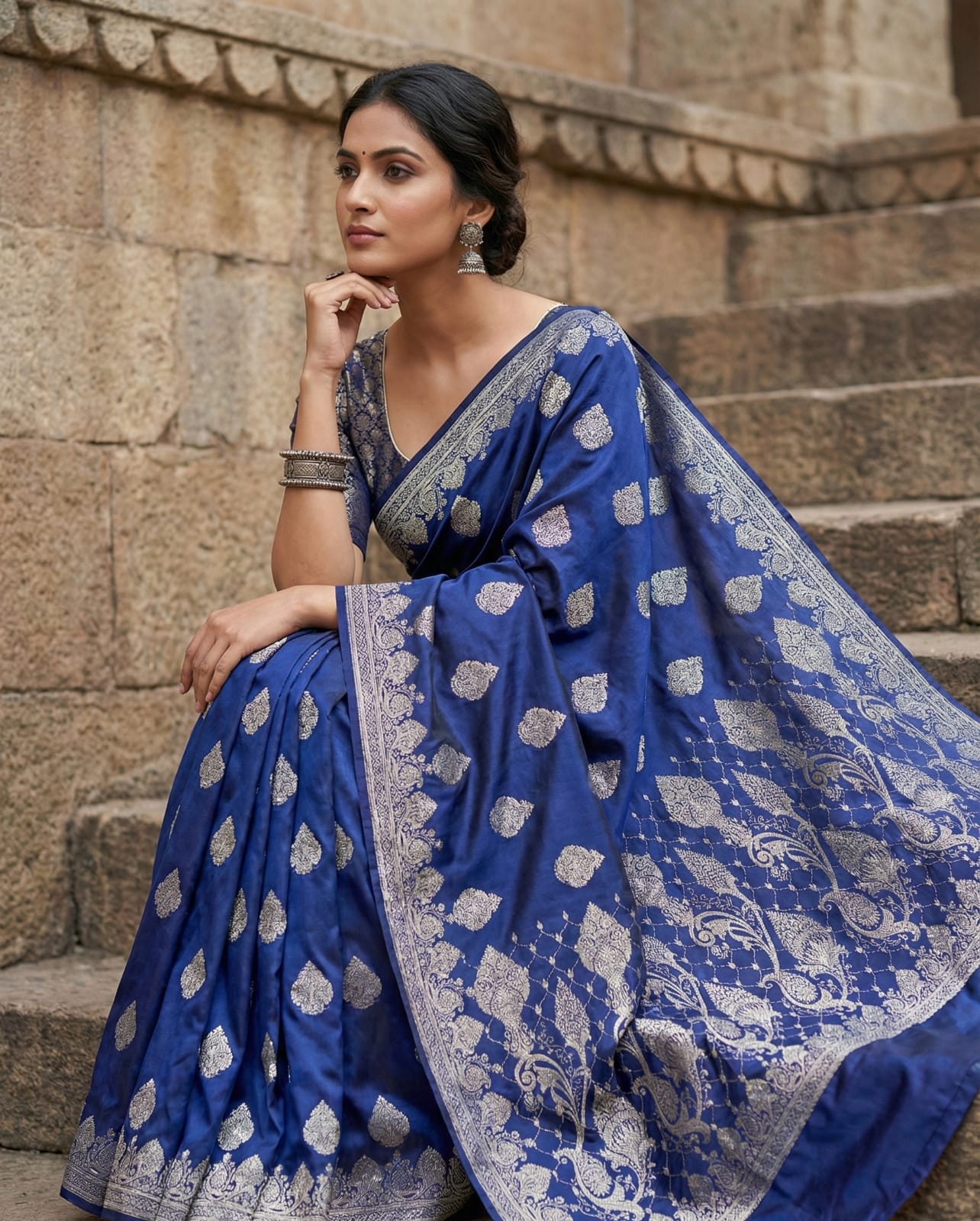 Mashru Silk Saree