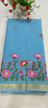 Kota Doria Silk Saree