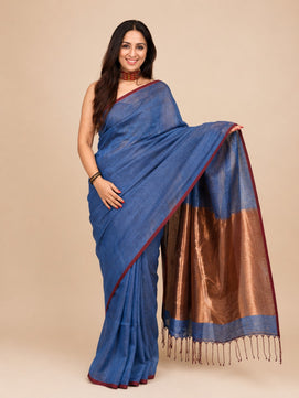 Linen Saree