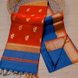 Maheshwari Cotton Silk Saree