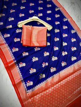 Banarasi Katan Soft Silk Saree