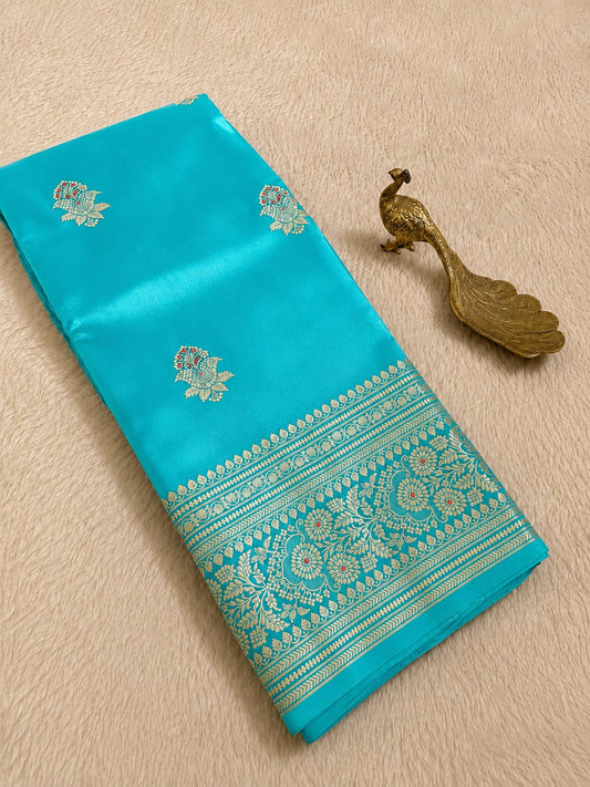 Raw Mango Premium Katan Silk Saree